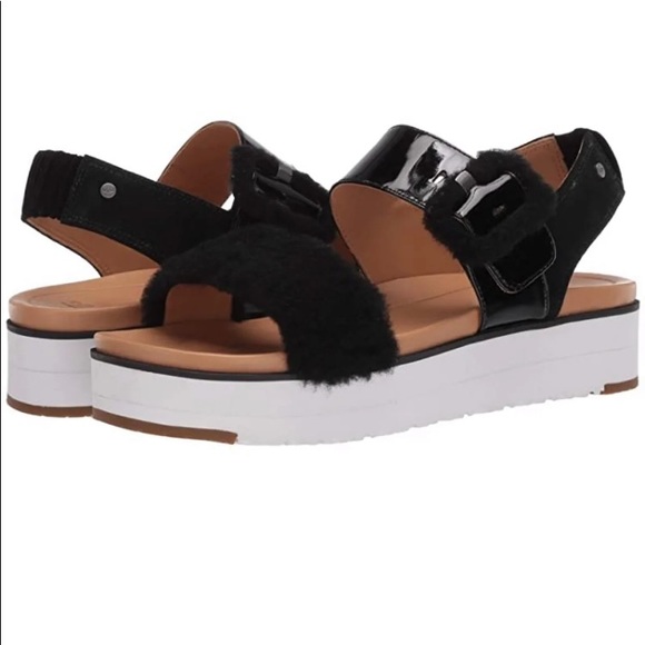 UGG | Shoes | New Ugg Le Fluff Sandals | Poshmark